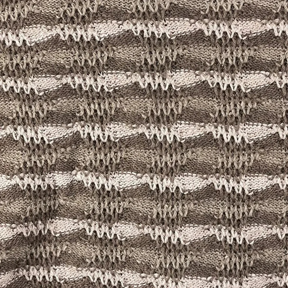 VTG Northern Isles Mens L Crewneck Sweater Ribbed Cuffs Hem Timeless Linen Blend - Picture 7 of 16